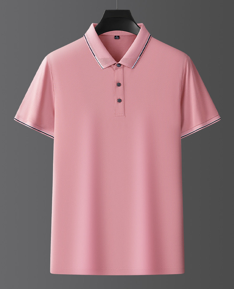 Pure Color Mulberry Silk Men&