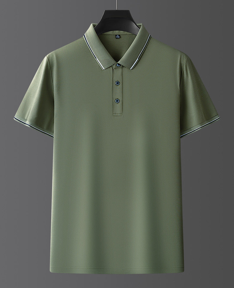 Pure Color Mulberry Silk Men&