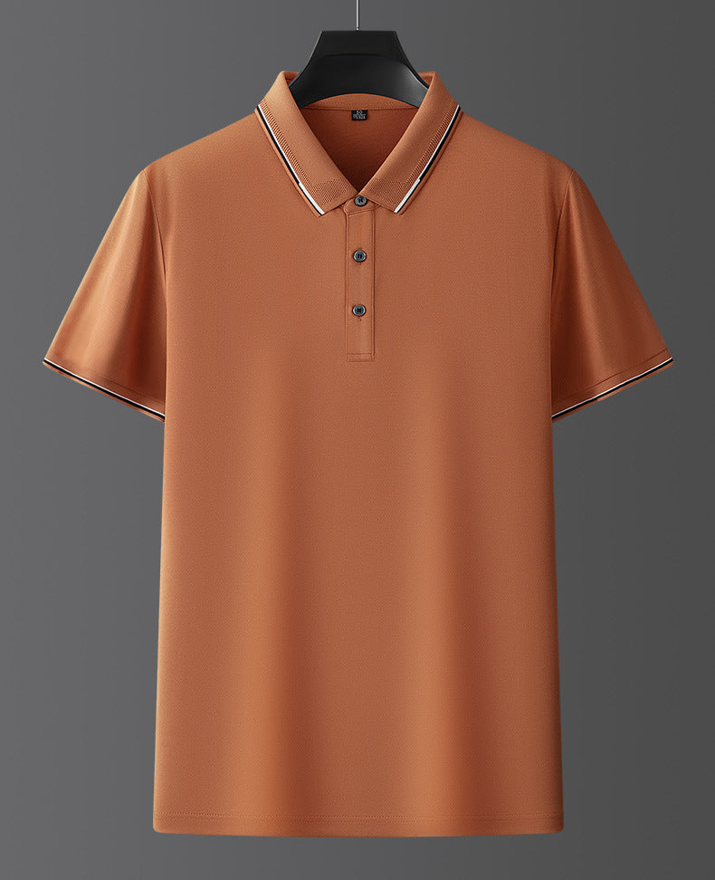 Pure Color Mulberry Silk Men&