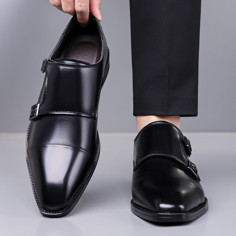 Leather Shoes Men&