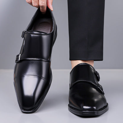 Leather Shoes Men&
