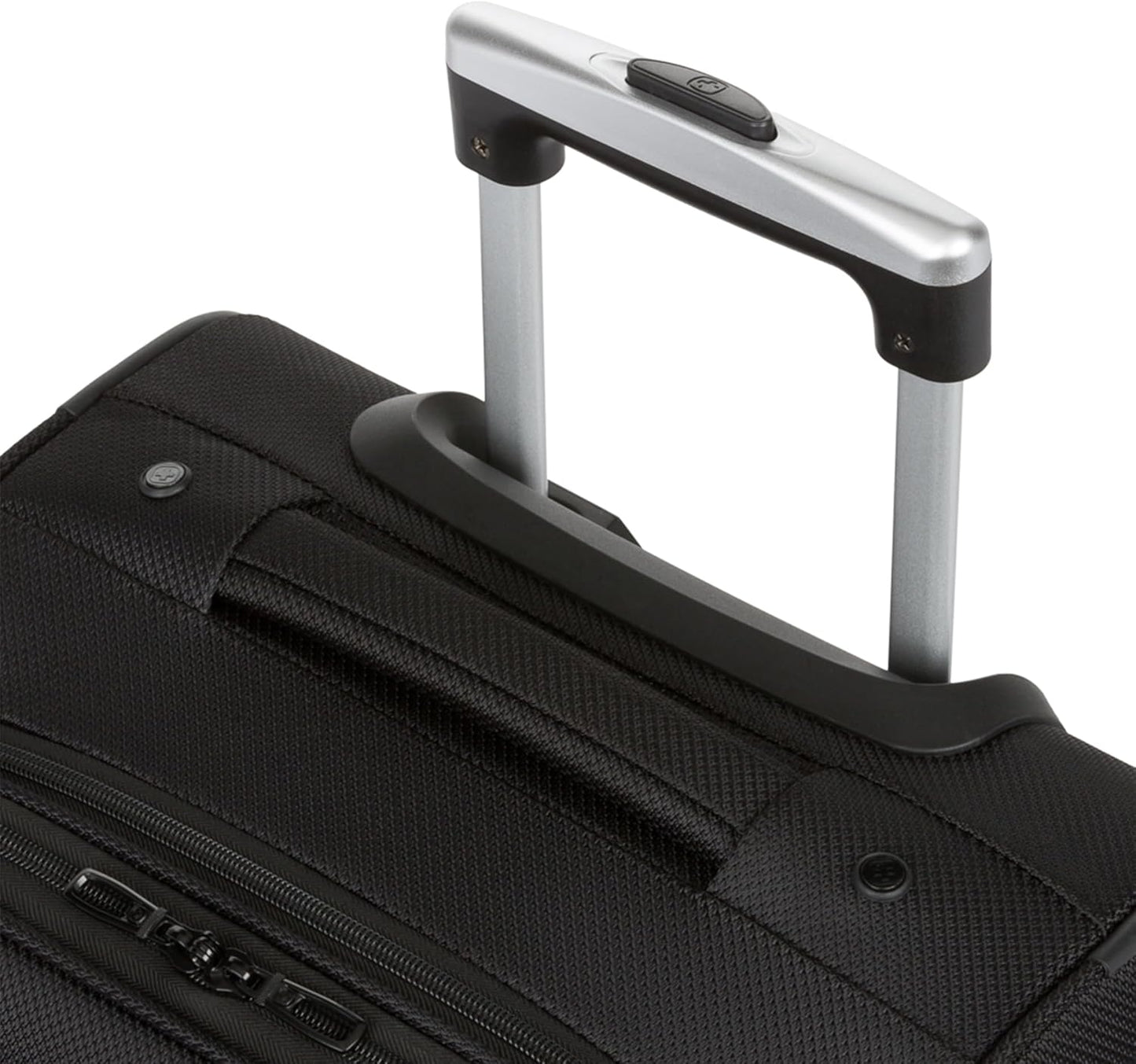 Sion Softside Expandable Luggage - Stylish Black Carry-On with Ultimate Packing Capacity and Convenient Features