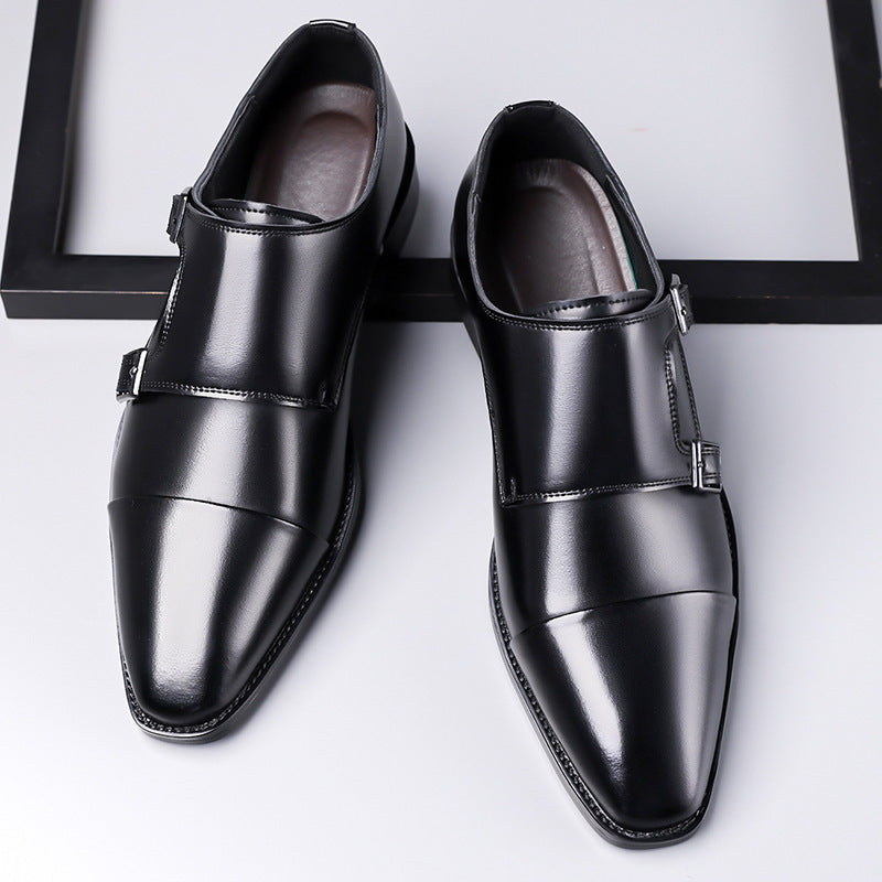 Leather Shoes Men&