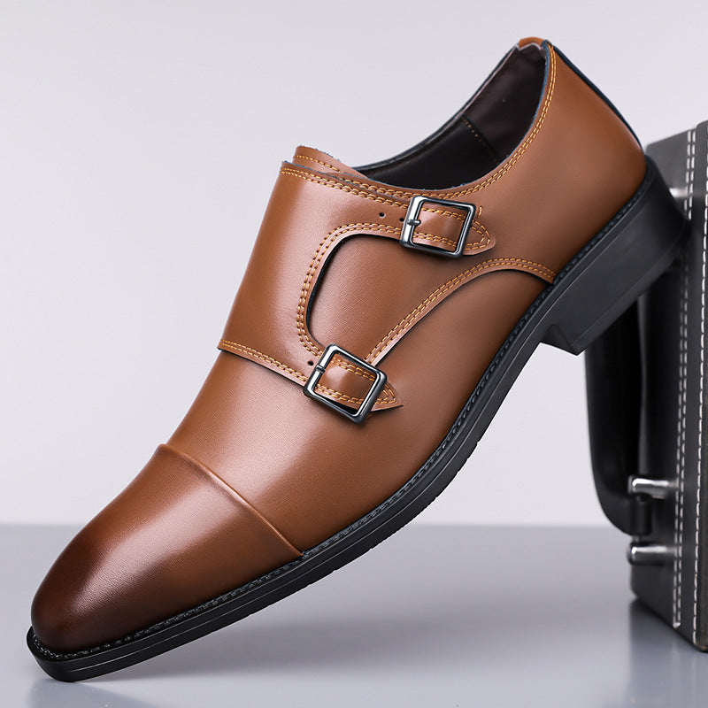 Leather Shoes Men&