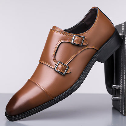 Leather Shoes Men&