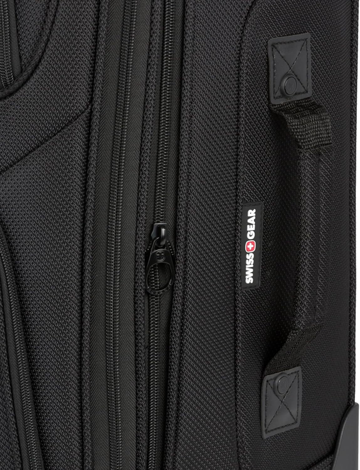 Sion Softside Expandable Luggage - Stylish Black Carry-On with Ultimate Packing Capacity and Convenient Features