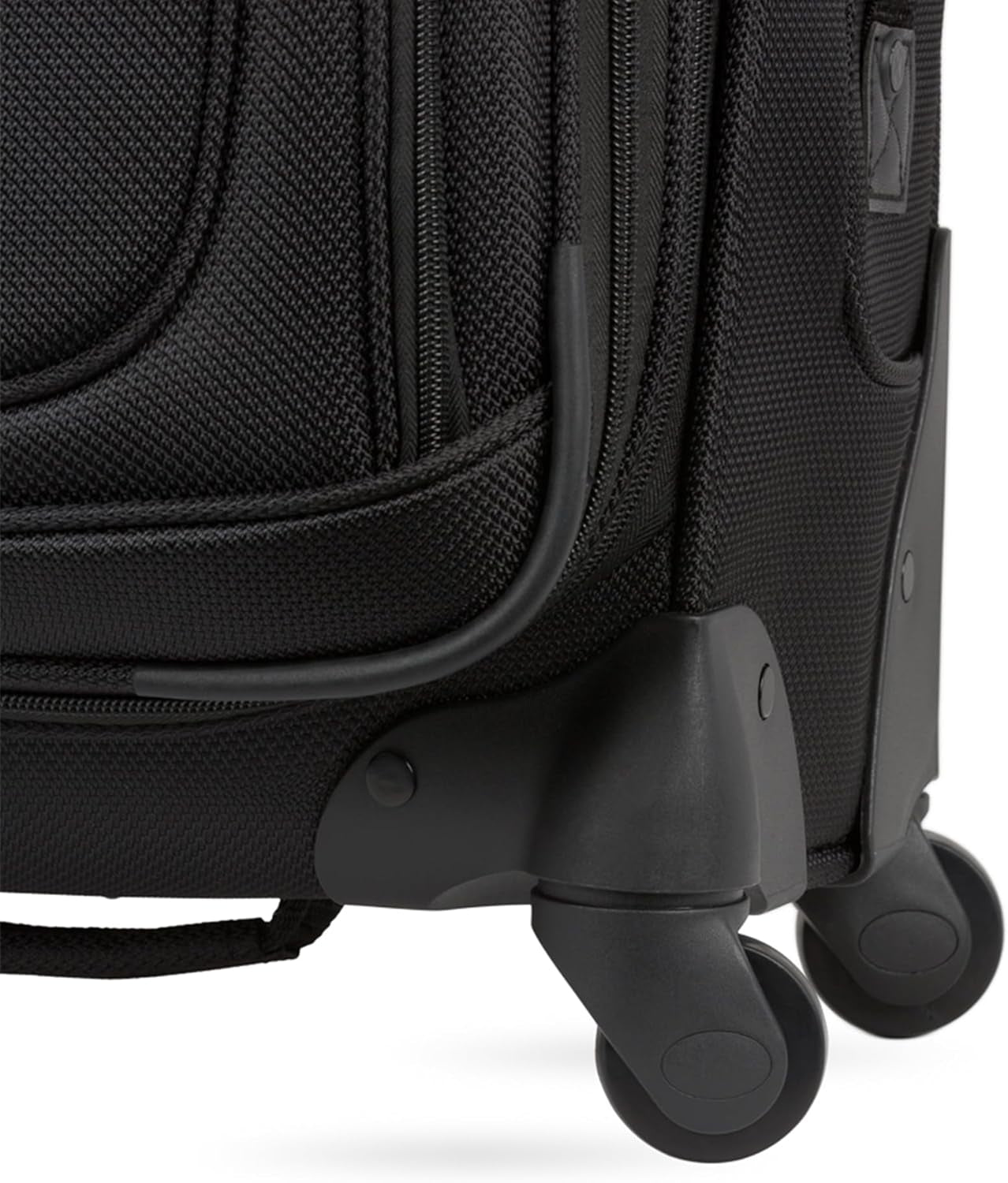 Sion Softside Expandable Luggage - Stylish Black Carry-On with Ultimate Packing Capacity and Convenient Features