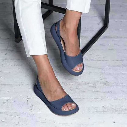 Colorful jelly shoes for beachwear

