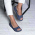 Colorful jelly shoes for beachwear

