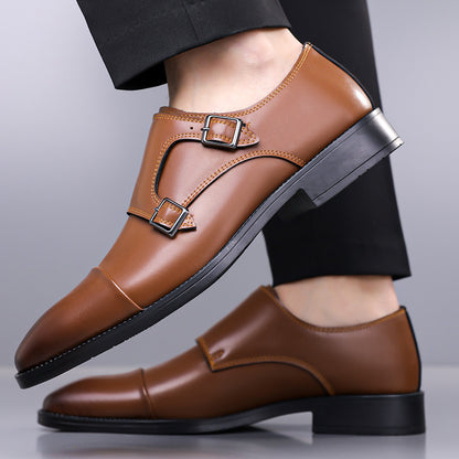 Leather Shoes Men&
